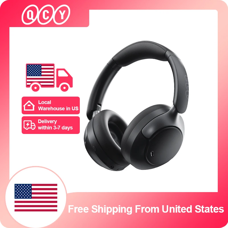 Pro Wireless Headphones With 50dB ANC - Image 1