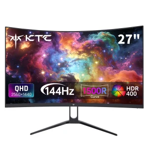 27" Curved Gaming Monitor 1440P 144Hz