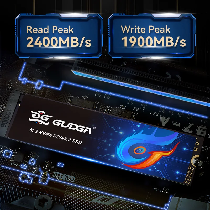 High-Speed PCIe 3.0x4 M.2 NVMe SSD - Image 4