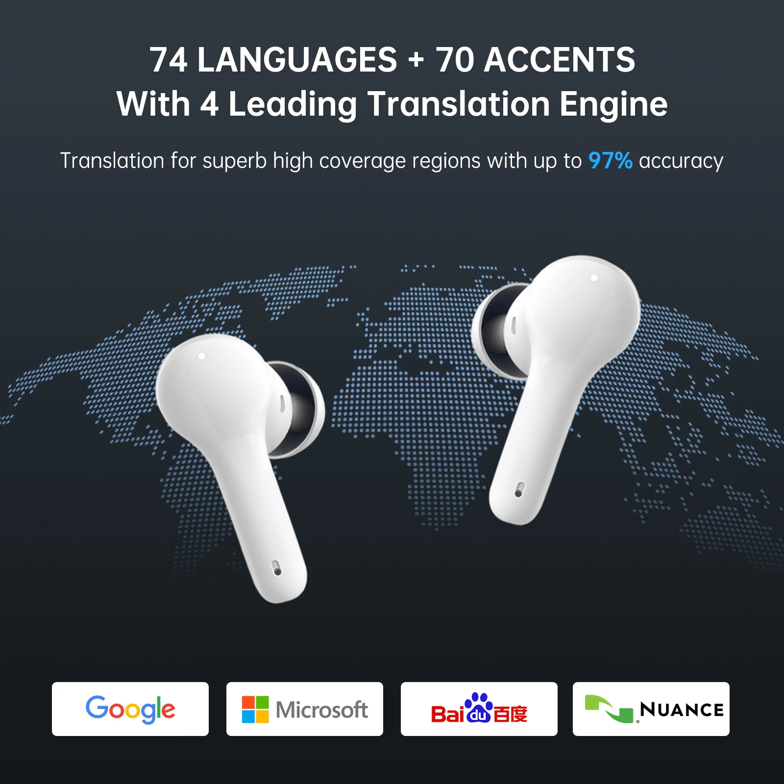 Real-Time Translator Earbuds 144 Languages - Image 2