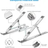 Portable 7-Level Aluminum Laptop Stand - Thumbnail Image 2