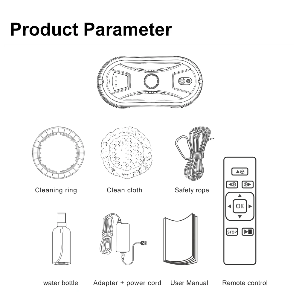 Robot Window Cleaner with Remote Control - Image 6