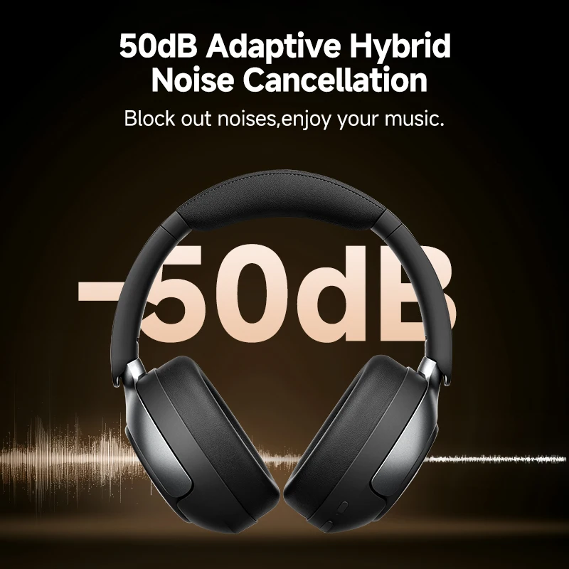 Pro Wireless Headphones With 50dB ANC - Image 2