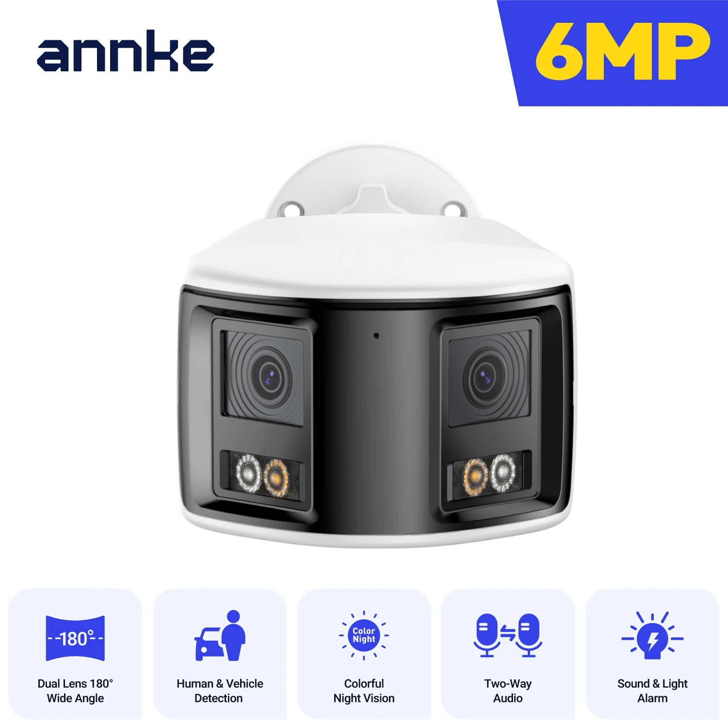 8MP Dual Lens Camera With AI Human Detect - Image 2
