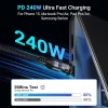 2-Pack 240W USB-C Fast Charging Cables - Thumbnail Image 3