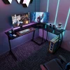 58" L-Shaped Computer Gaming Desk - Thumbnail Image 5