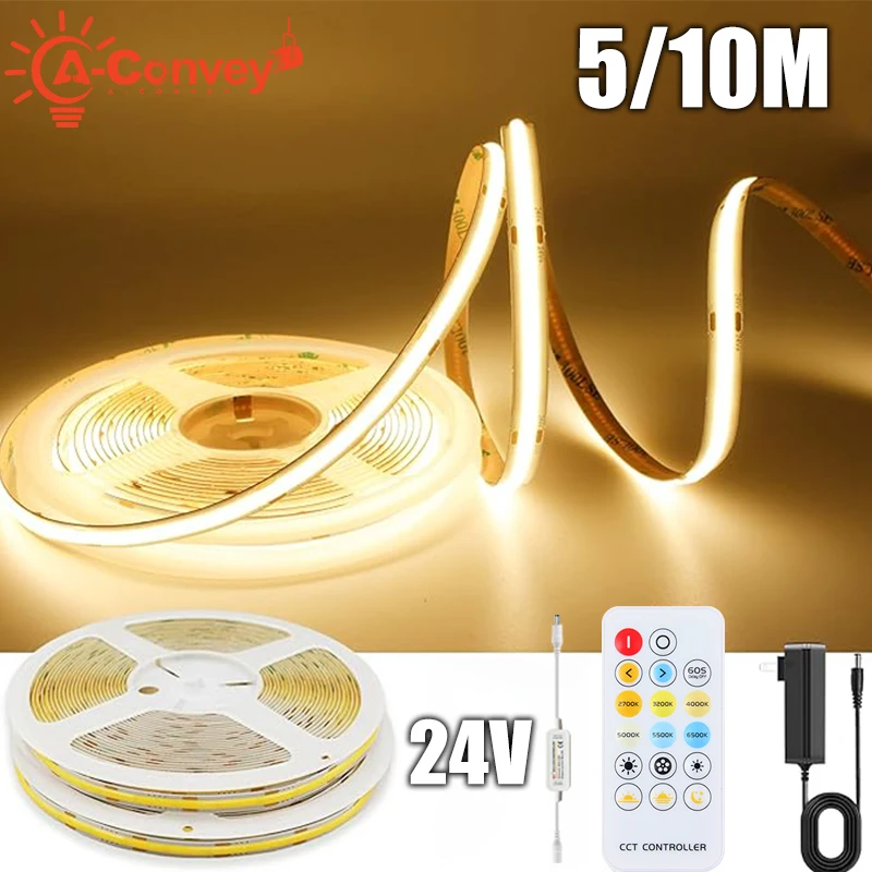 Dimmable LED Strip Lights with Remote - Image 1