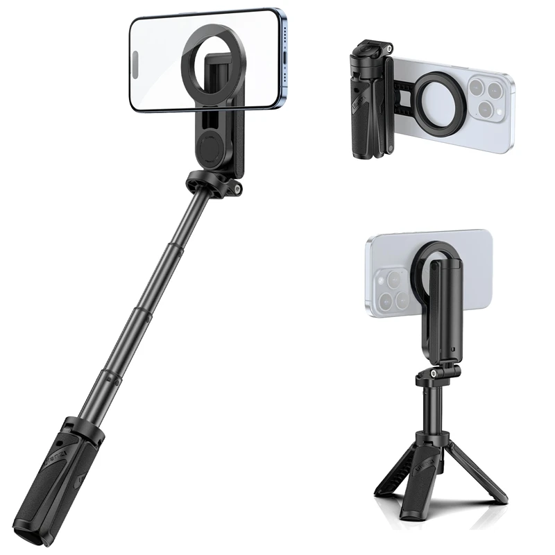 Magnetic Phone Selfie Stick with Tripod - Image 1