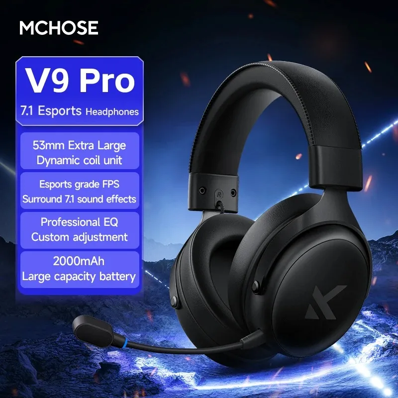 Pro Wireless Gaming Headset With Mic - Image 5
