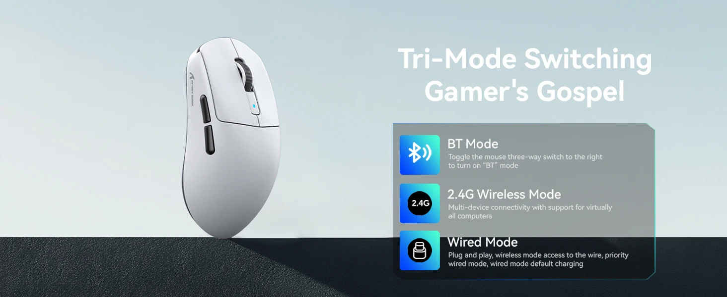 High-Speed Wireless Gaming Mouse with 8KHz - Image 7