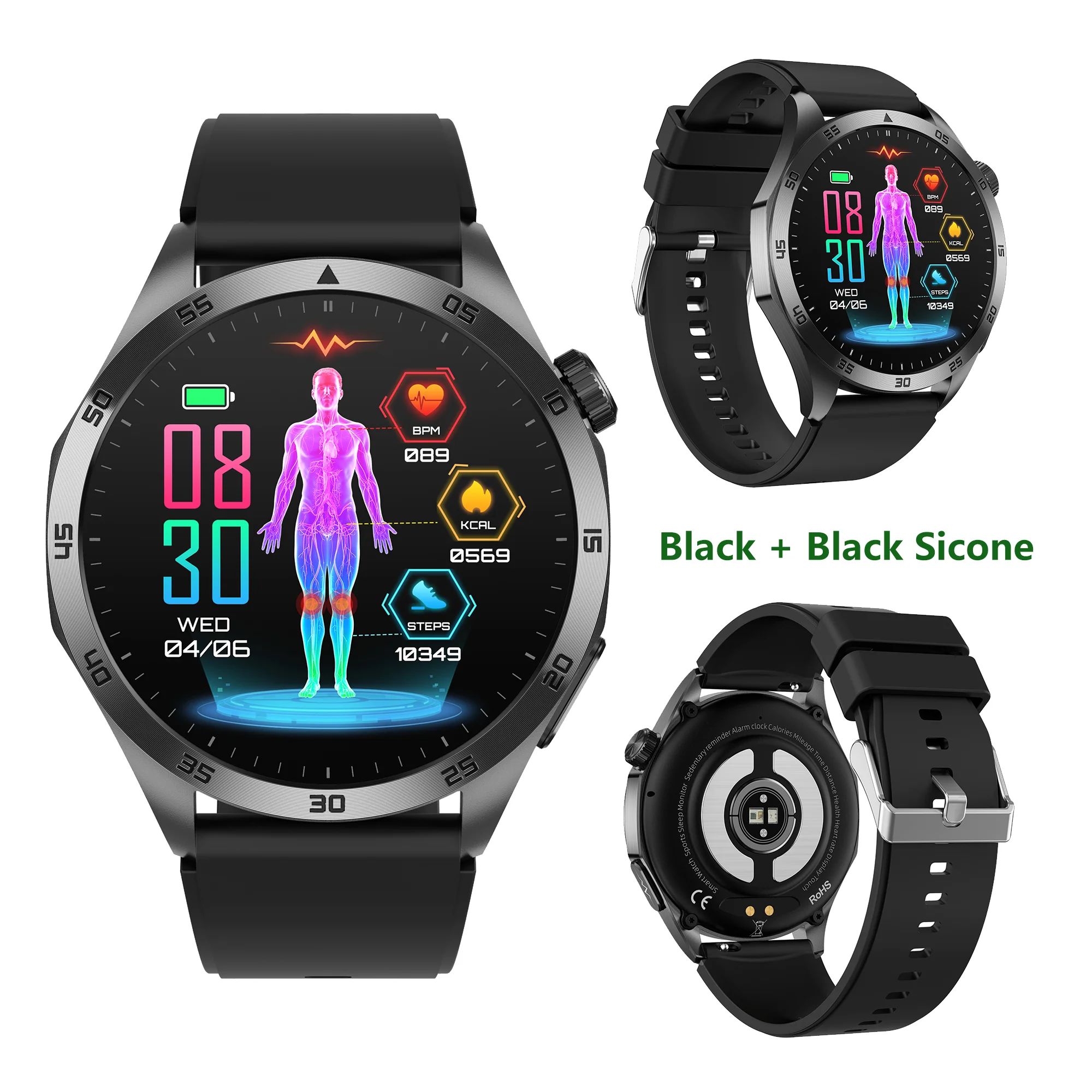 AI Smartwatch for Men With Health Monitoring - Image 1
