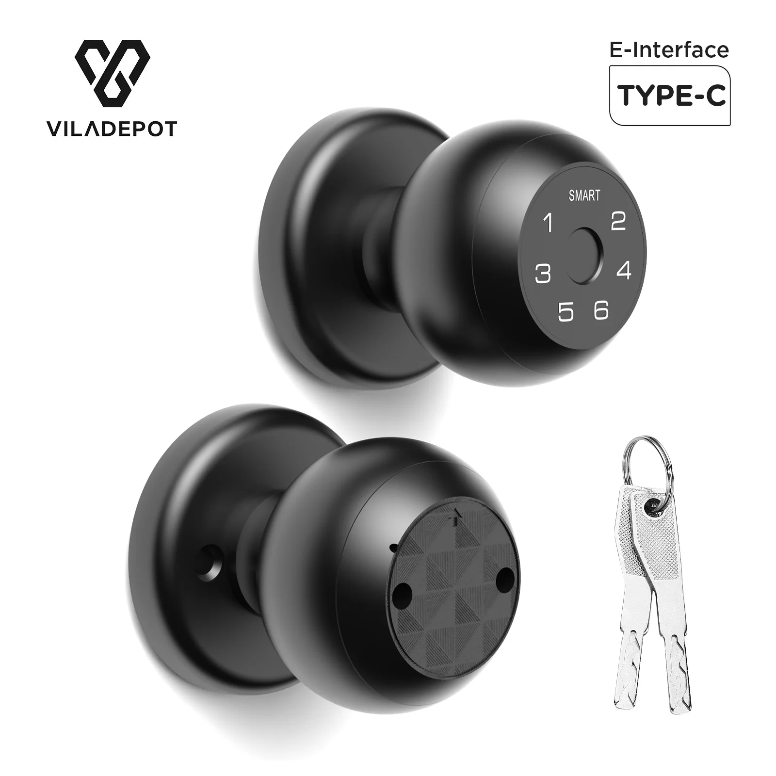 Smart Fingerprint Door Lock With App Control - Image 1