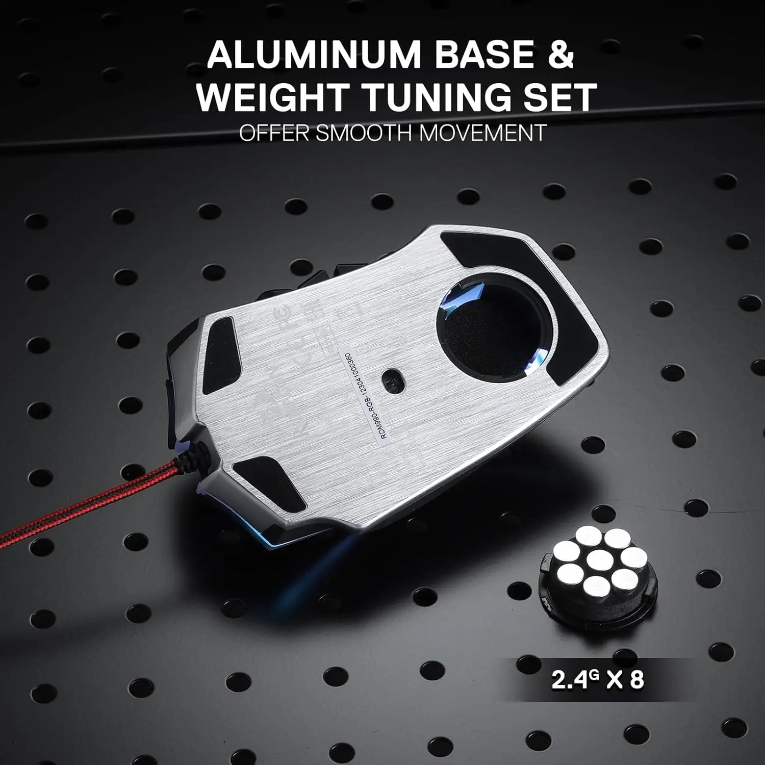 M990 MMO Gaming Mouse with 23 Programmable Keys - Image 4