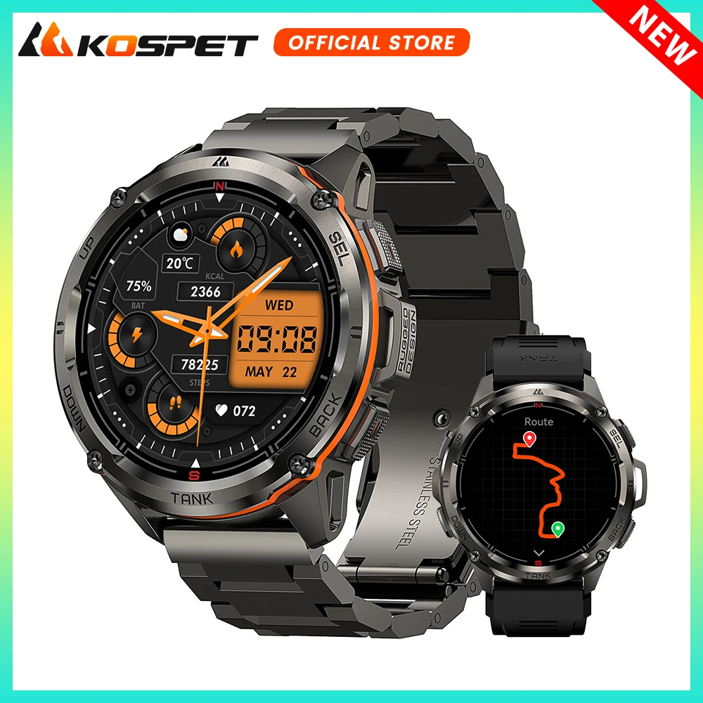 Rugged GPS Fitness Smartwatch for Men - Image 1