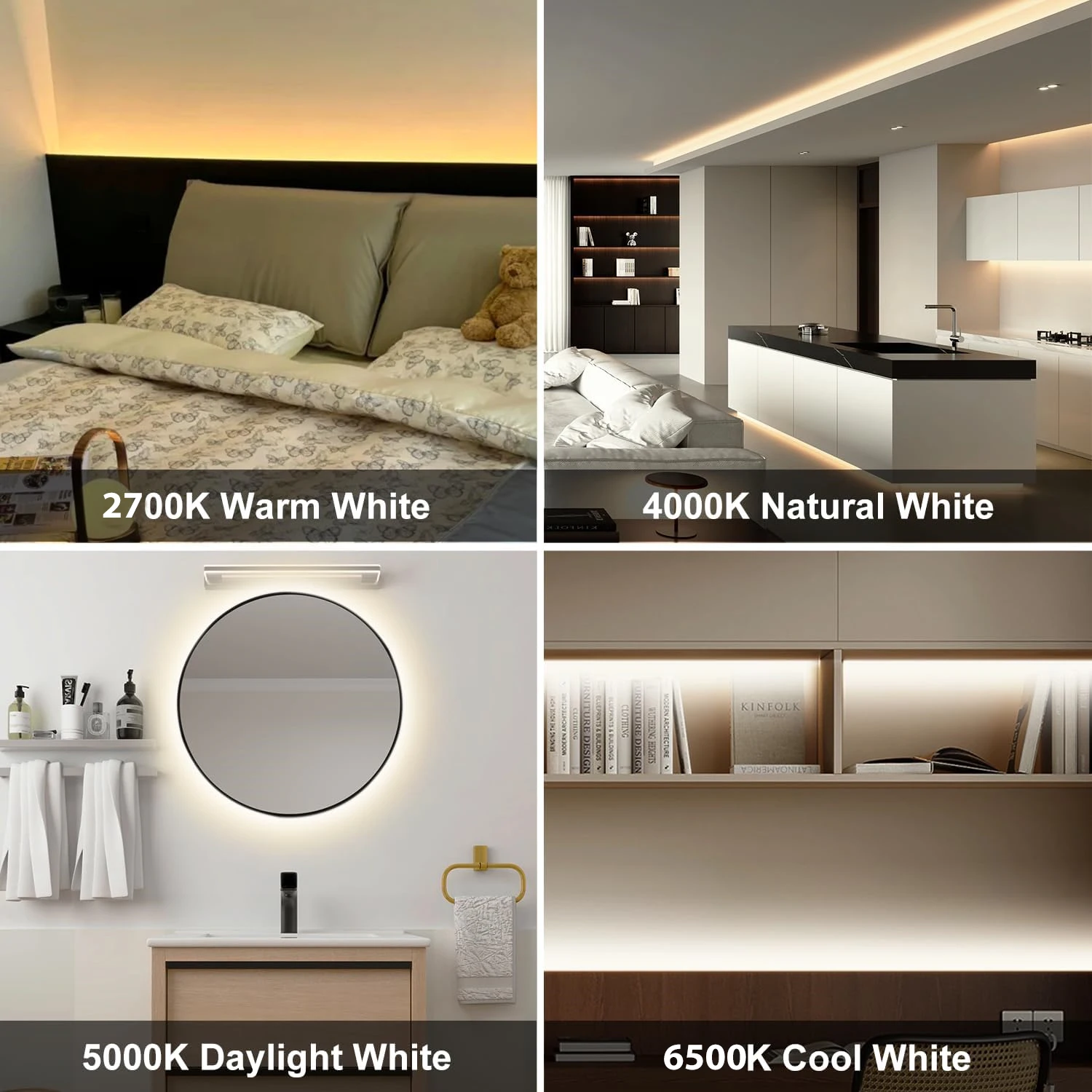 Dimmable LED Strip Lights with Remote - Image 5