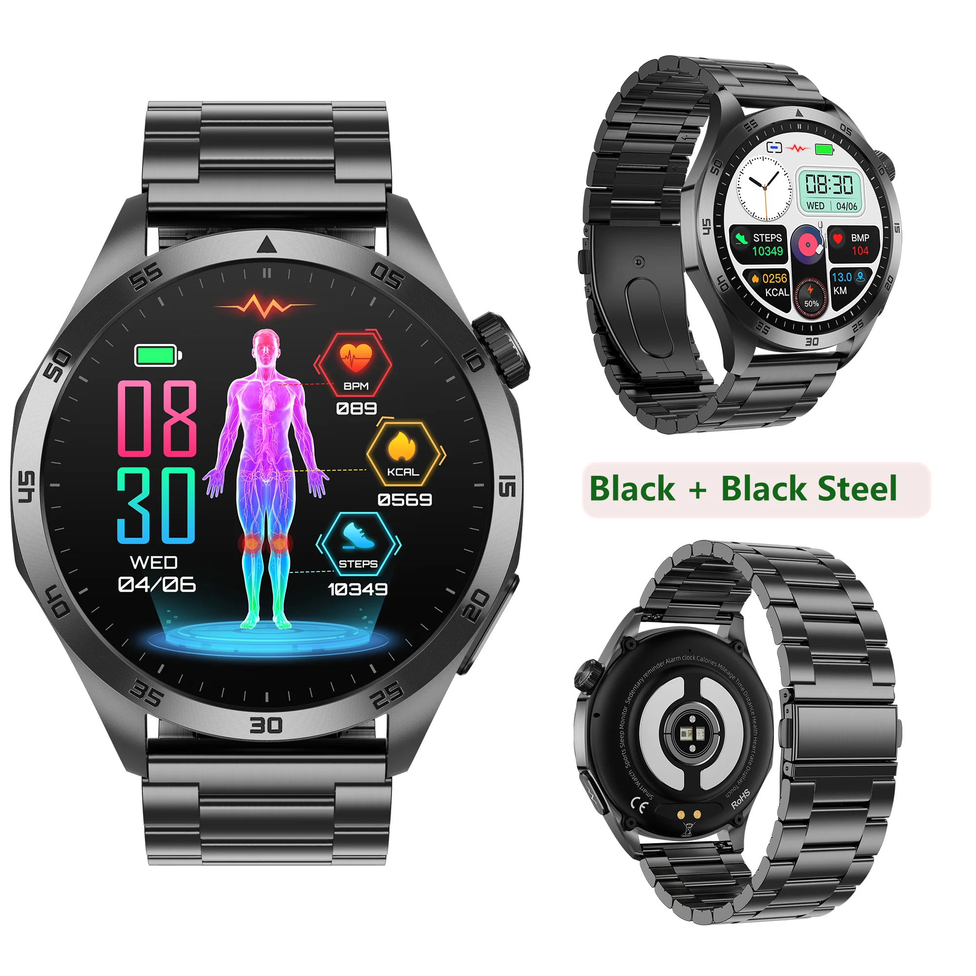 AI Smartwatch for Men With Health Monitoring - Image 4