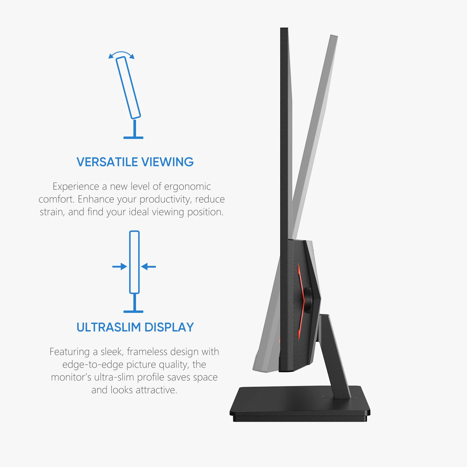 2560x1440 180Hz Gaming Monitor with USB-C - Image 4