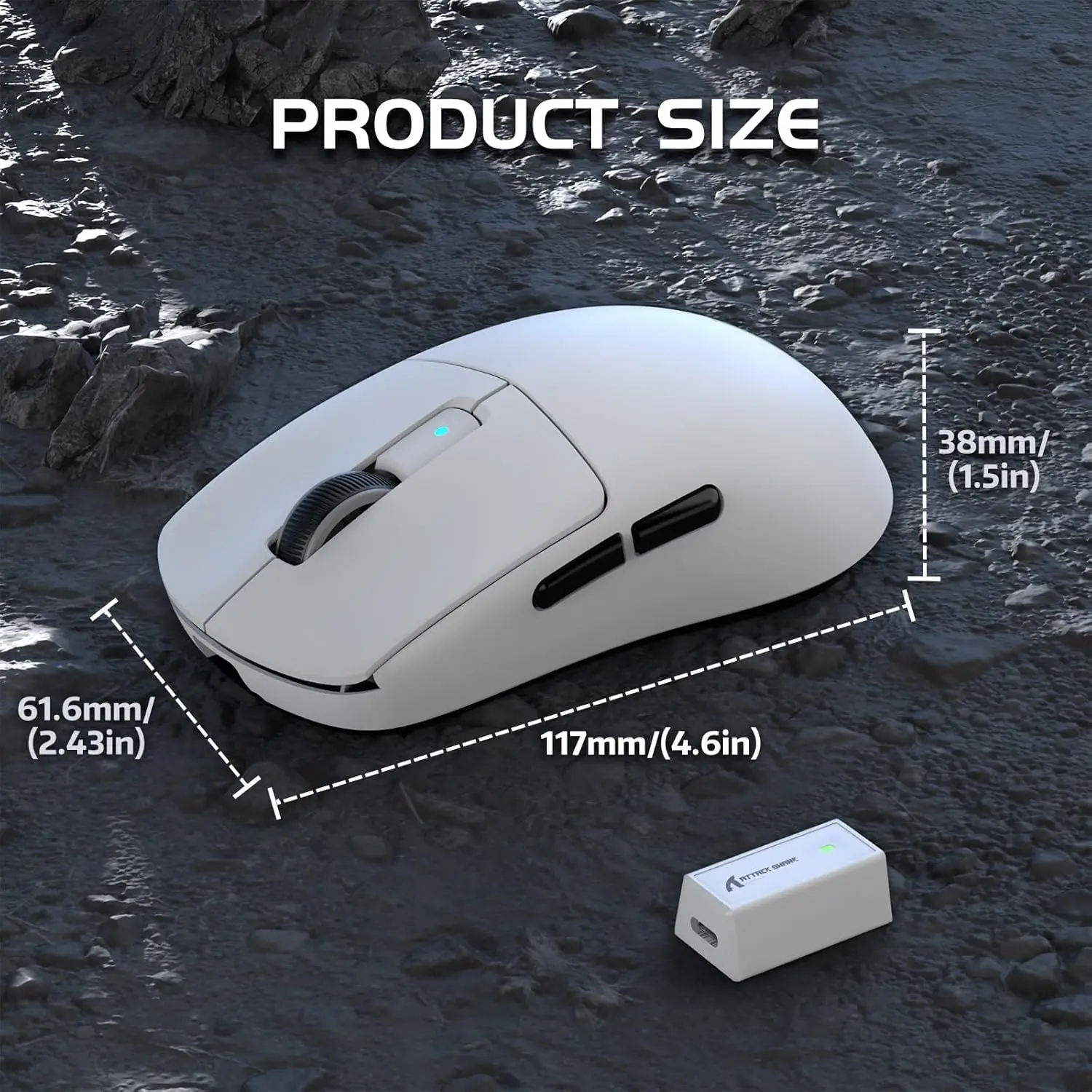 High-Speed Wireless Gaming Mouse with 8KHz - Image 5