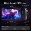 27" Curved Gaming Monitor 1440P 144Hz - Thumbnail Image 2