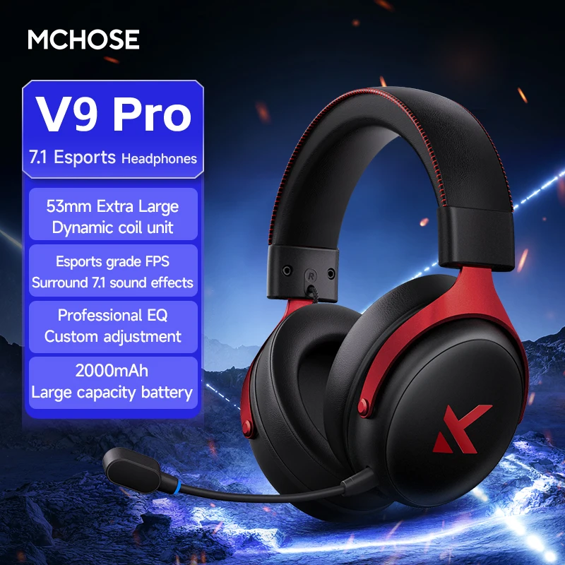 Pro Wireless Gaming Headset With Mic - Image 4