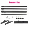 Double Crossbar Photo Studio Backdrop Stand - Thumbnail Image 5