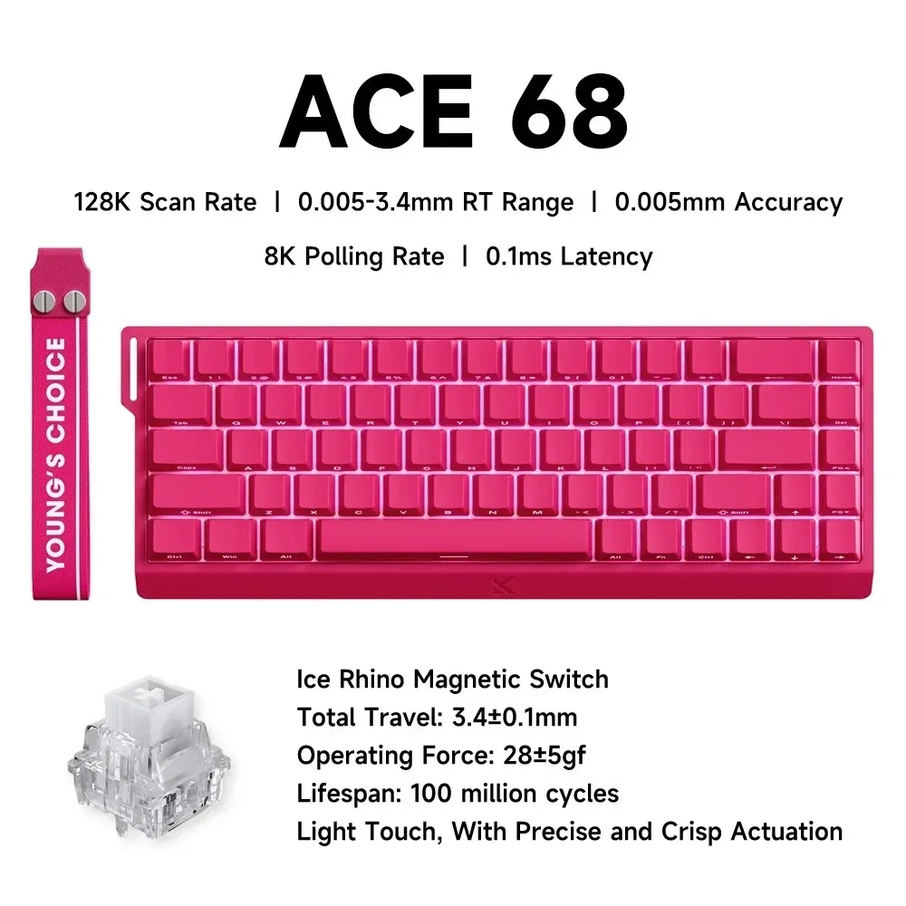 Rapid Trigger Magnetic Switch Gaming Keyboard - Image 5