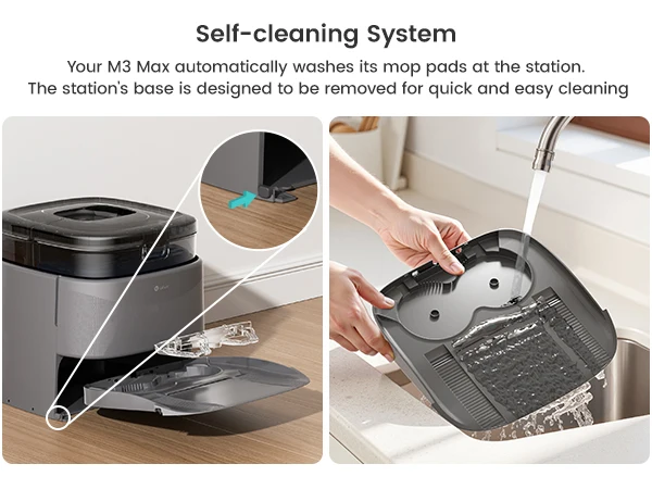 M3 Max 20000Pa Robot Vacuum Cleaner - Image 2