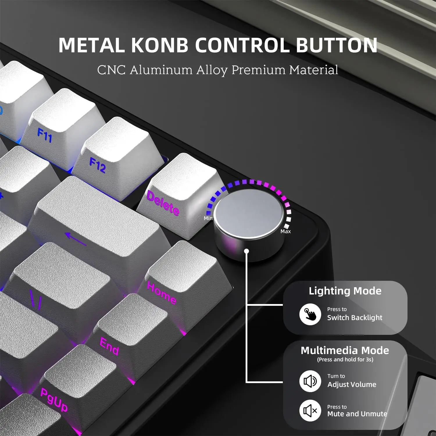 X85 TKL 82-Key Wireless Gaming Keyboard - Image 2