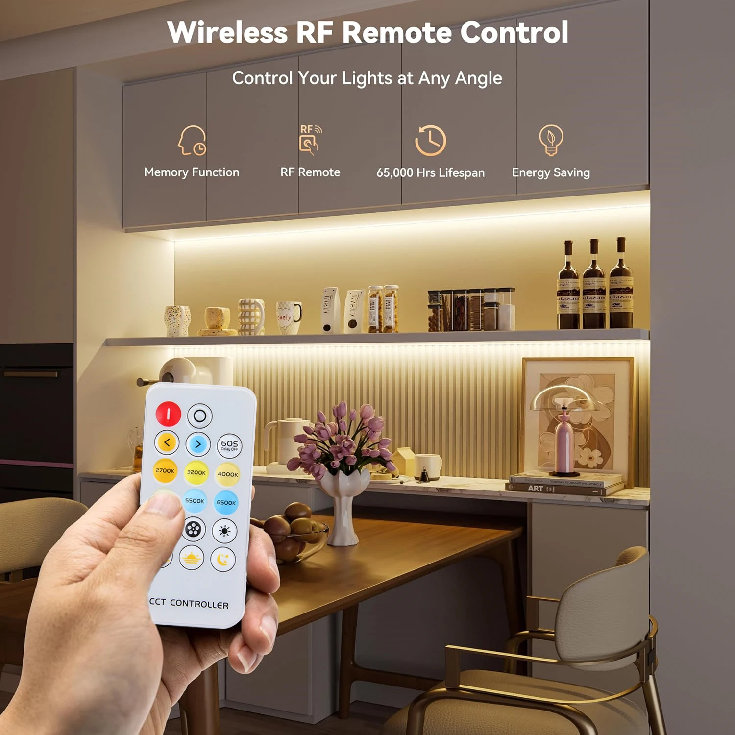 Dimmable LED Strip Lights with Remote - Image 3