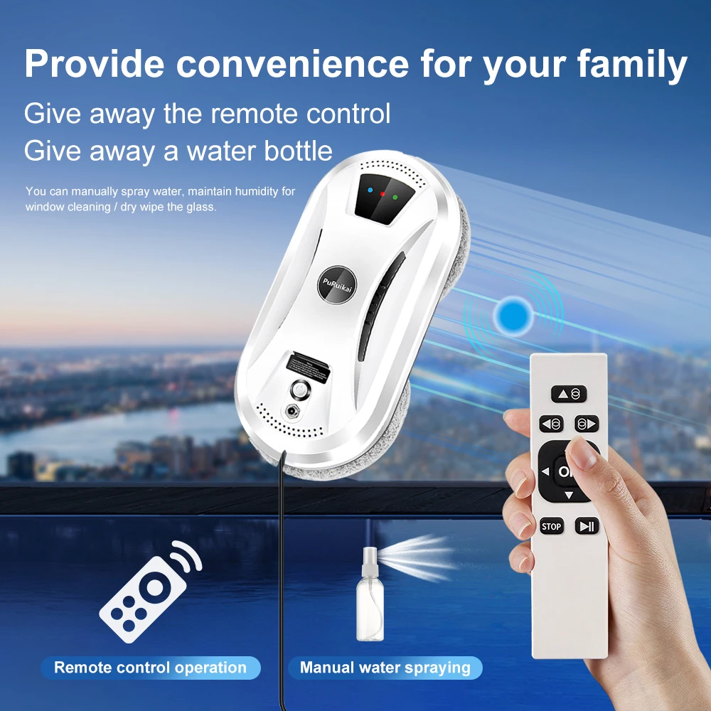 Robot Window Cleaner with Remote Control - Image 3
