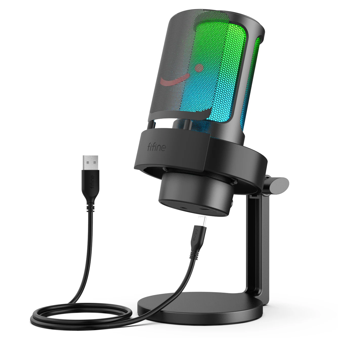 USB Gaming Microphone with 3 RGB Modes - Image 4