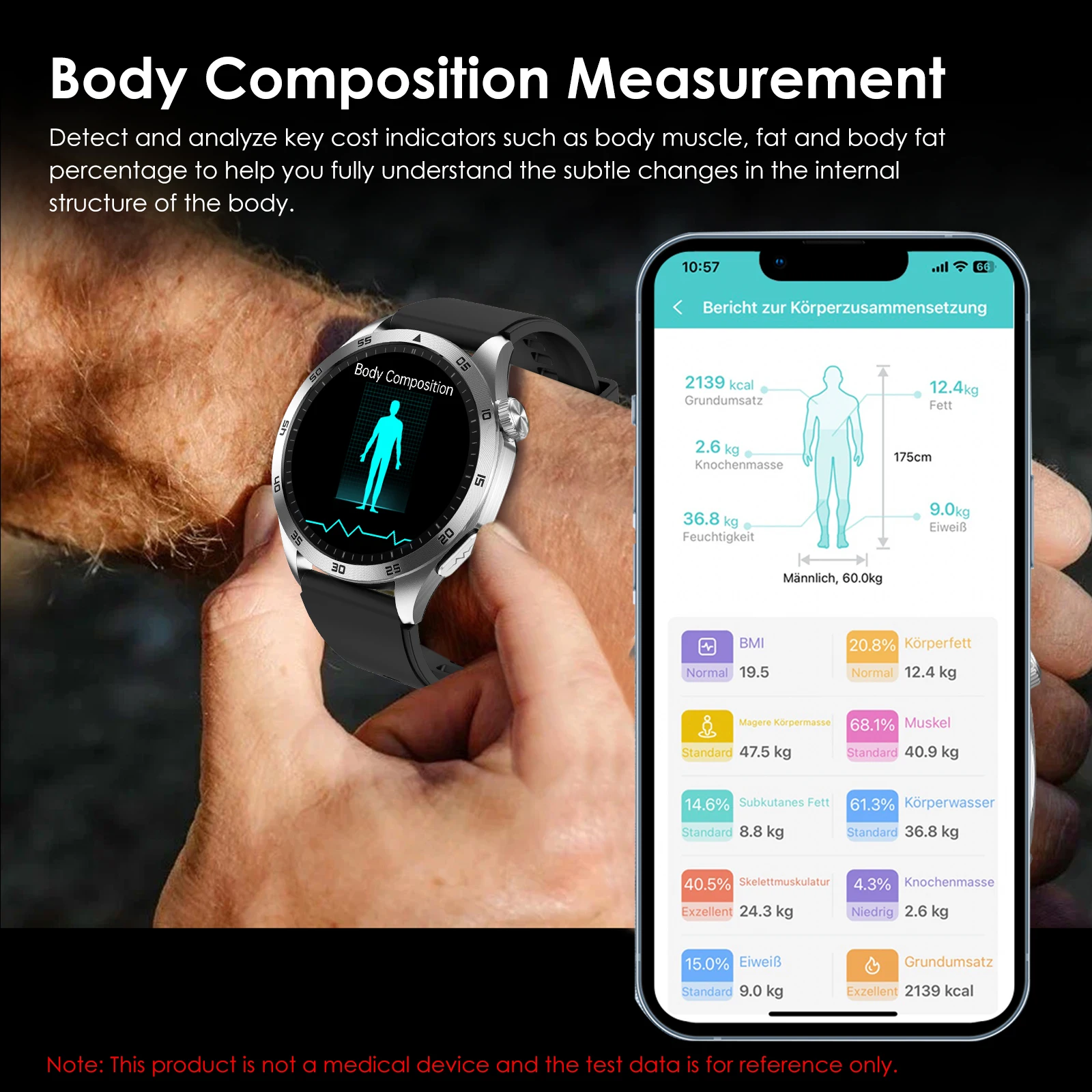 AI Smartwatch for Men With Health Monitoring - Image 5