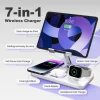 15W 7-in-1 Wireless Charger Station - Thumbnail Image 4