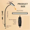 Adjustable LED Desk Lamp With Clamp - Thumbnail Image 5