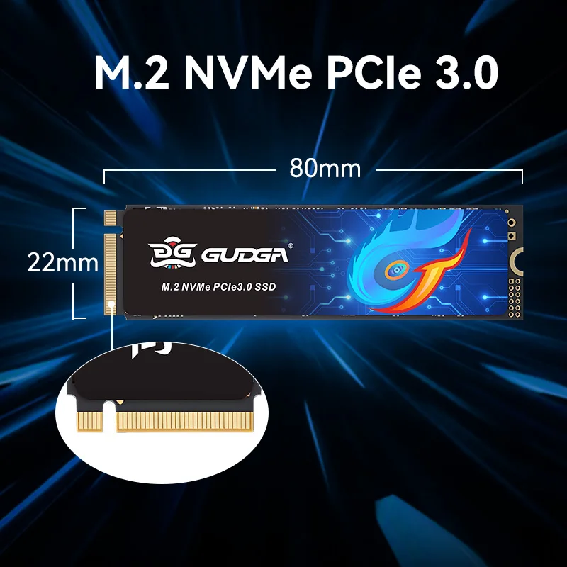 High-Speed PCIe 3.0x4 M.2 NVMe SSD - Image 3