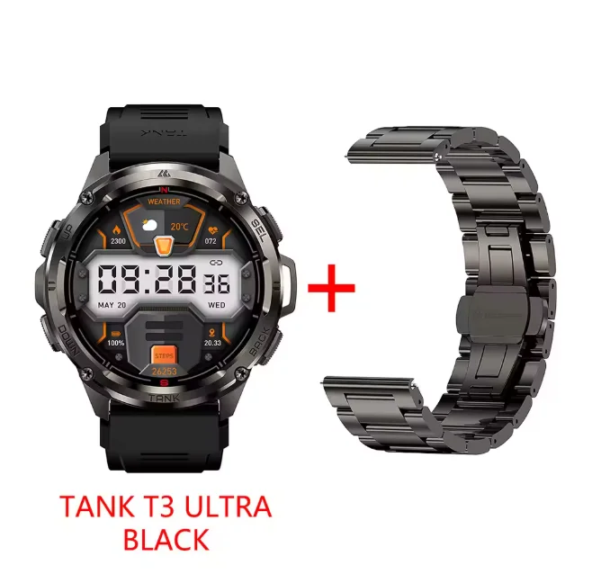 Rugged GPS Fitness Smartwatch for Men - Image 2