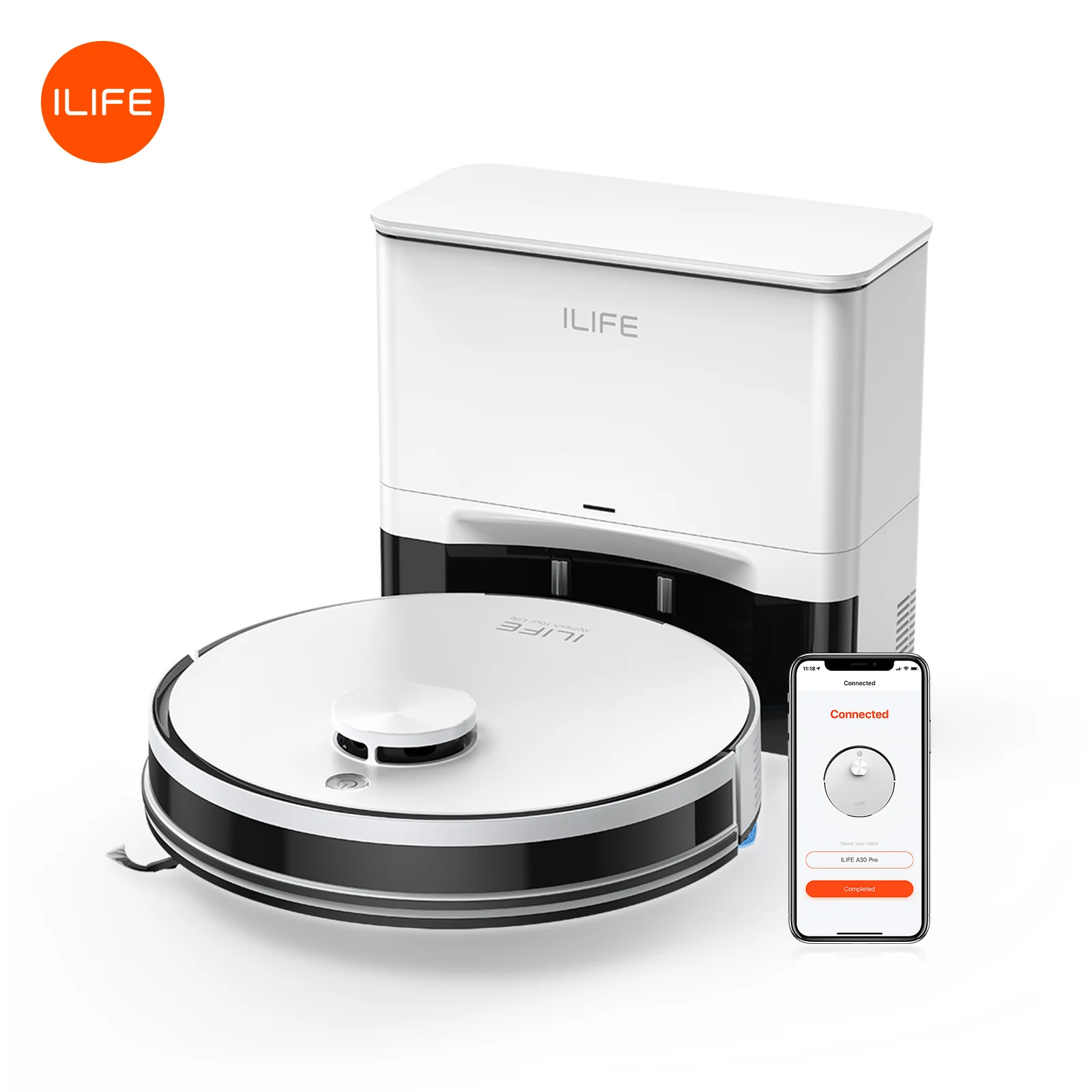 Robot Vacuum Mop Combo with Self-Emptying - Image 1