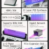 B450 AM4 Motherboard Dual-Channel DDR4 - Thumbnail Image 3