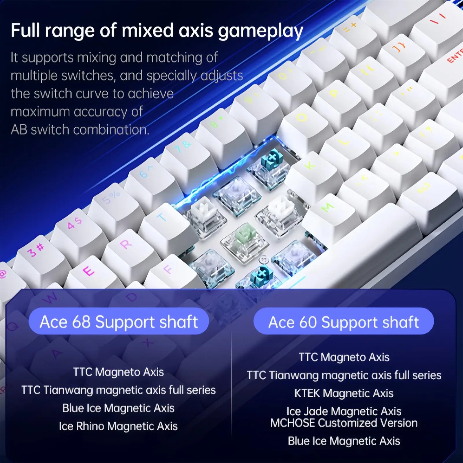 Rapid Trigger Magnetic Switch Gaming Keyboard - Image 9